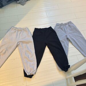 Aritzia cozy fleece mega fit sweatpants